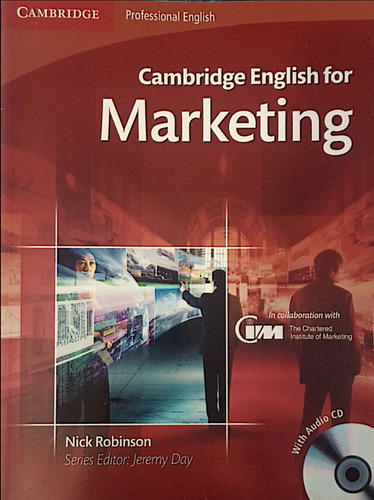 Book Cambridge English For Marketing + Audio Cd