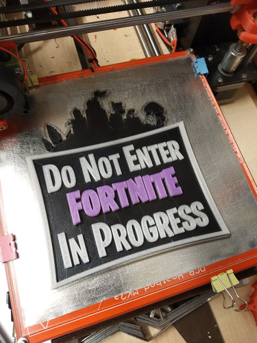Cartel Fortnite Habitacion 3d Juego Play Xbox