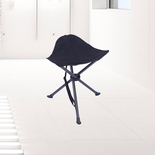 Taburete De Camping, Taburete Plegable Con Trípode,