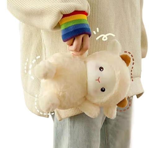 Juguetes De Peluche Pretty Cute Polk Lamb Doll De Oveja