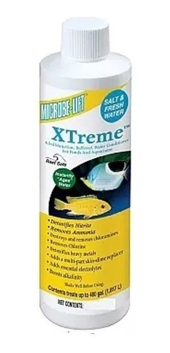 Condicionador Água Aquário Xtreme 473ml Remove Cloro Amônia