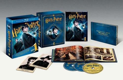 Blu-ray Harry Potter E A Pedra Filosofal Ultimate Edition