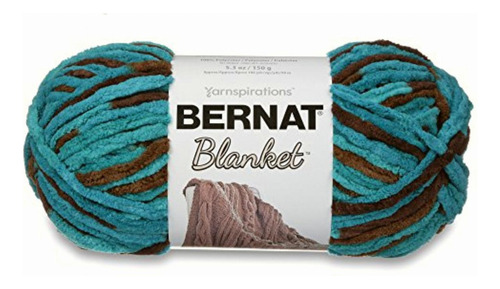 Bernat Blanket Yarn, 5.3 Oz, Mallard Wood, 1 Ball