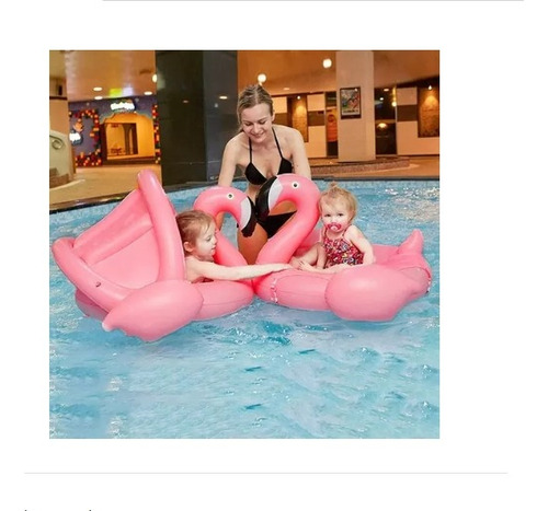 Flotador Inflable De Alberca Para Bebés Con Toldo