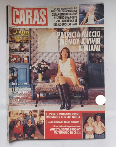 Caras / N° 743 / Año 1996 / Patricia Sosa /  Francella 