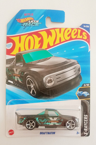Draftnator X-racers 2024 Hot Wheels Preto