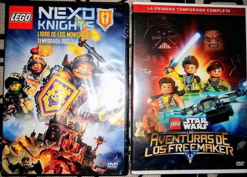 Lego Nexo Knights 2da Temporada Incluye 2 Dvd