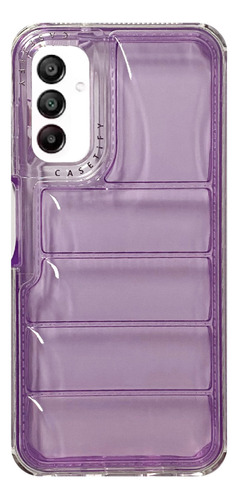 Protector Para Samsung A14 Puffer Purpura