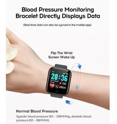 Pantalla A Color Ip67 Impermeable Deporte Reloj Inteligente