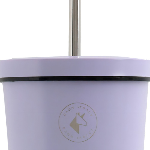 Vaso Térmico De Acero Inoxidable Portátil 710 Ml Antiderrame Color Morado Vaso Termo