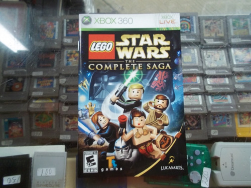 Lego Star Wars The Complete Saga Xbox 360 Solo Manual 