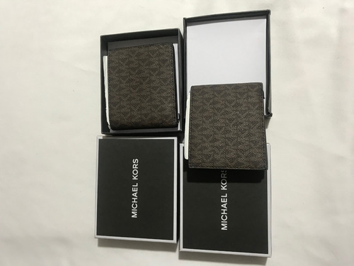 Billetera Michael Kors Hombre Original Mk Usa New York Unica