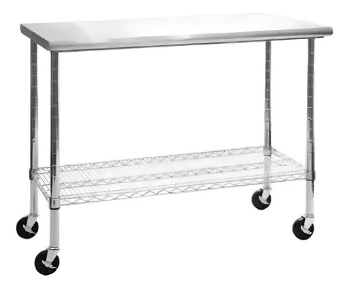 Mesa De Trabajo, Member's Mark De Acero Cepillado.inoxidable