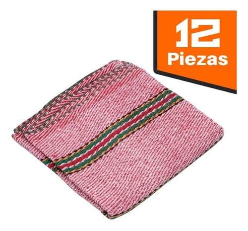 Jerga Sarga Ligera De 1m X 48cm, Paquete 12 Piezas Klintek