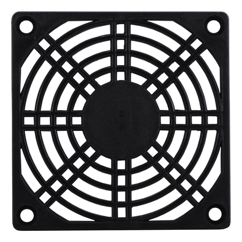 Rejilla Para Cooler Negra 3 Pulagadas Plástica  80x80mm Ctr3a