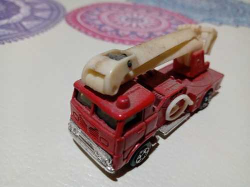 Autito A Escala Camion Bombero 1/64 Zylmex 