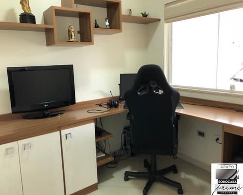 Imagem 12 de 30 de Sobrado Com 3 Dormitórios À Venda, 253 M² Por R$ 1.290.000 - Condomínio Vila Dos Inglezes - Sorocaba/sp - Ca00115 - 68857662
