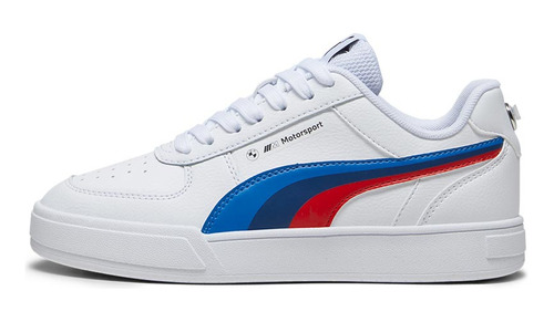 Tenis Puma Casual Bmw Mms Caven Jr Blanco Para Junior