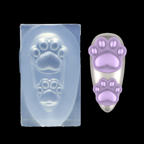 Molde De Silicona Para Decoración De Uñas Con Forma De Flor,