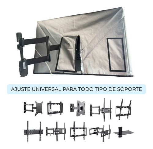 Funda Para Pantalla 65 Pulgadas, Anti Polvo, Impermeable