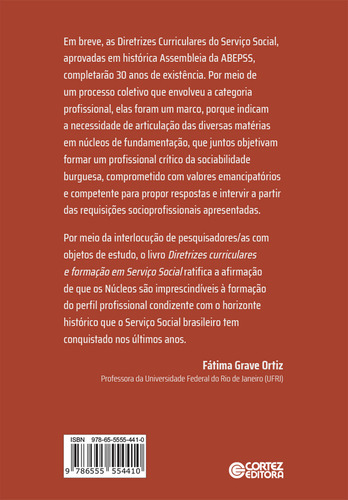 Diretrizes Curriculares E Formacao Em Servico Social, De Ghiraldelli, Reginaldo . Editorial Cortez Editora, Tapa Mole, Edición 1 En Português, 2024