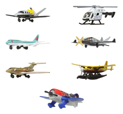 Avión Skybusters 3+ Matchbox Diecast Multicolor