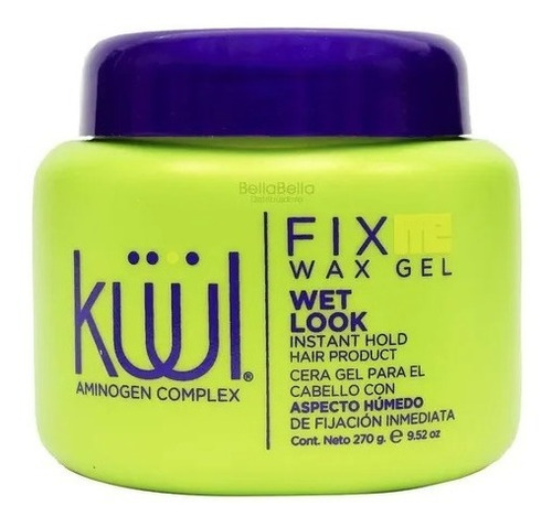 Fix Wax Gel Kuul Wet Look Aspecto Humedo 270 G 