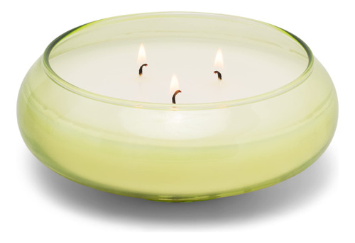 Paddywax Candl Realm Candle 13.5 Onza Verde Bambu
