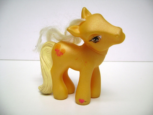 Little Pony Pequeño Pony Rubio Dorado Mc Donalds 2004 Boedo