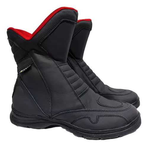 Botas Moto Solco City Black Ruta Viaje Motoscba