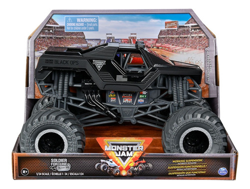 Vehiculo Monster Jam 1:24 Surtido Spin Master Tictoys