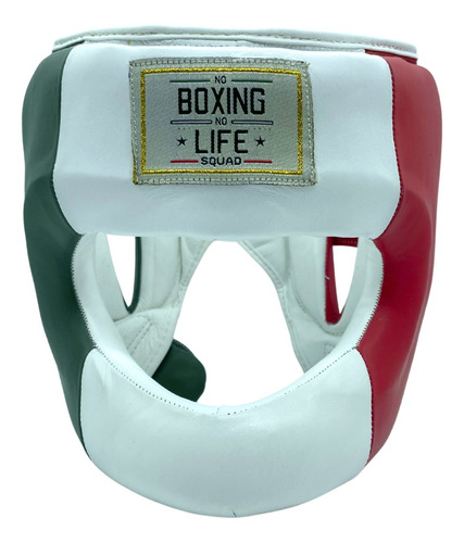 Careta Barra Tricolor Grande Para Boxeo No Boxing No Life 