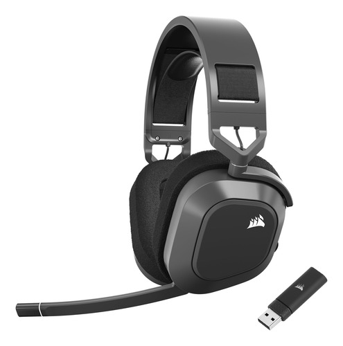 Fone De Ouvido Para Jogos Corsair Hs80 Max Wireless Com Blue