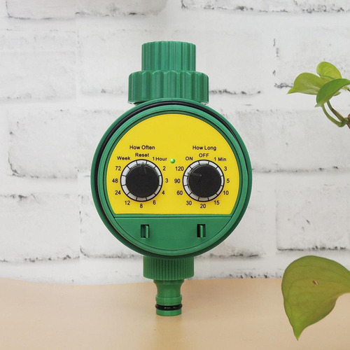 Temporizador De Riego Automático Con Múltiples Programas