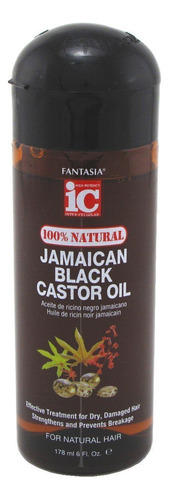 Fantasia Aceite De Ricino Negro Jamaicano, 6 Onzas