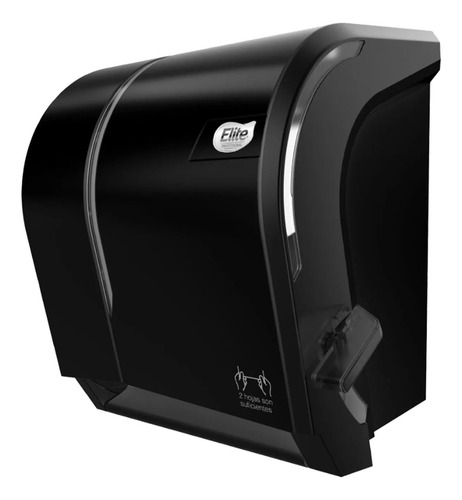 Elite Dispensador Toalla Palanca Evolution Negro 1 Unid