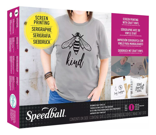 Kit De Vinilo De Serigrafía Para Principiantes Speedball