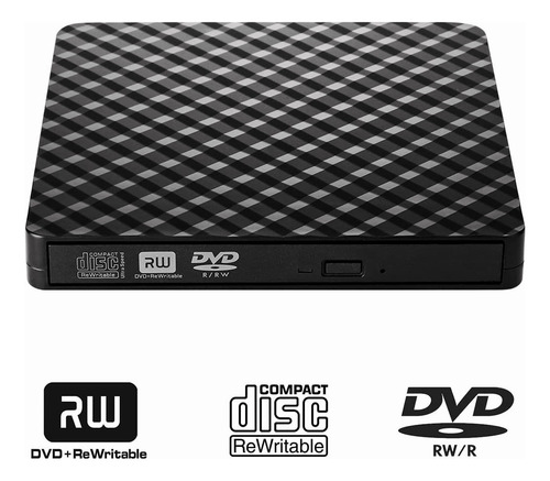 //-//-lector Y Grabadora De Dvd/cd/externa Quemador Usb 3.0