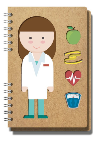 Libreta Personalizada Nutrióloga Nutrición