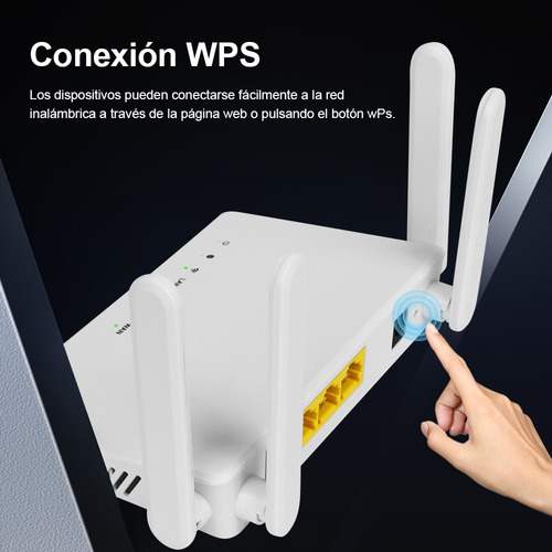 Router Repetidor Wifi Mini Extender 300mbps Routers Blanco