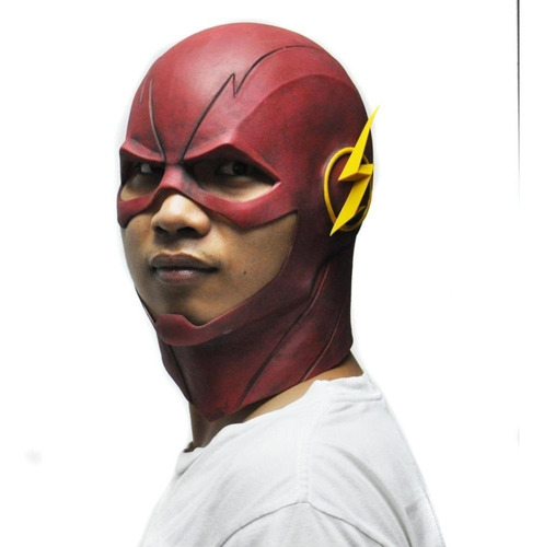 Máscara De Flash Disfraz  Ref Mas-528 Héroes  Liga Justicia