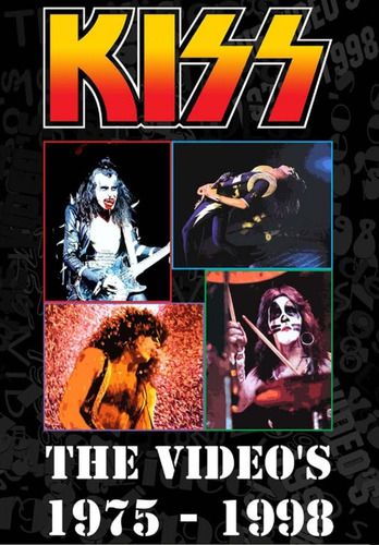 Kiss - Videografia 1975 - 1998 (2 Dvd)