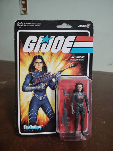 Figura De Acción G. I. Joe Barones Super 7 (Usado)