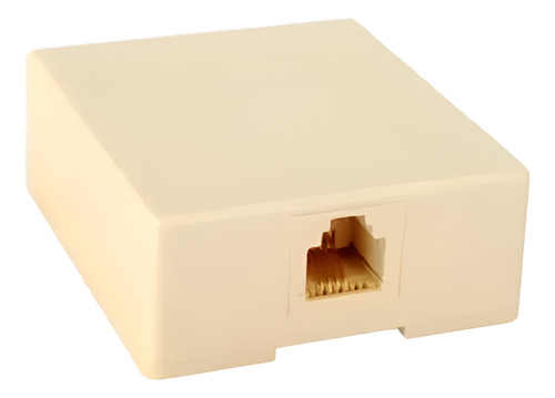 10 Pz Roseta Telefónicas 4 Hilos Rj11