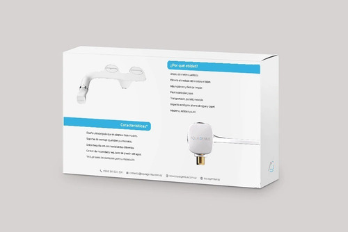 Imagen 6 de 10 de Bidet Adaptable A Inodoro Ducha Higiénica Griferia Baño
