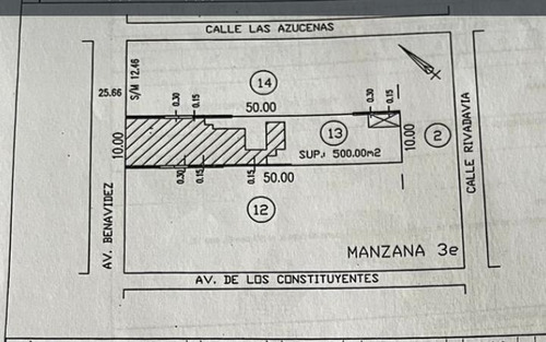 Excelente Lote En Venta Ideal Para Construir Local Comercial. Av. Benavidez Y Ruta 9