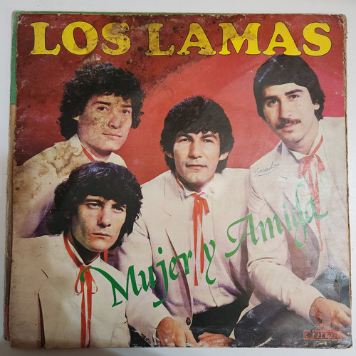 Vinilo Los Lamas Mujer Y Amiga C2