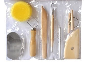 Imagen 2 de 7 de Herramientas Modelar Ceramica Arcilla Set X 8