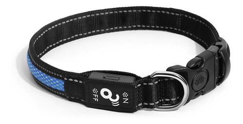 Collar Con Luz Led Y Recargable Para Perros Talla S (p)