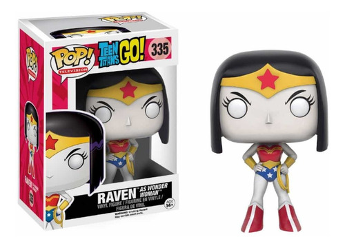 Funko Pop! Raven Es Wonder Woman 335 Teen Titans Go! Dc
